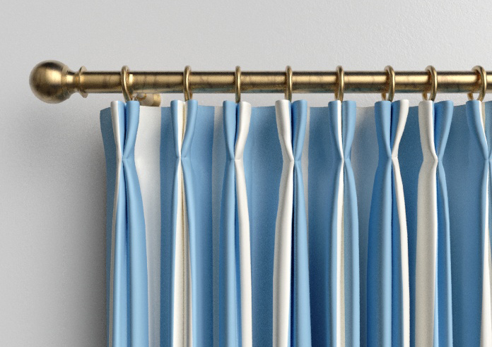 The British Stripe Co. Henry, Brighton No.1 - Made to Measure Curtains - Image 10